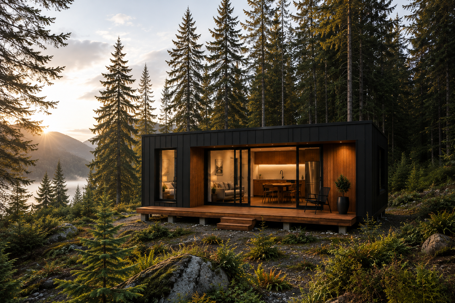 M1 laneway / ADU model render
